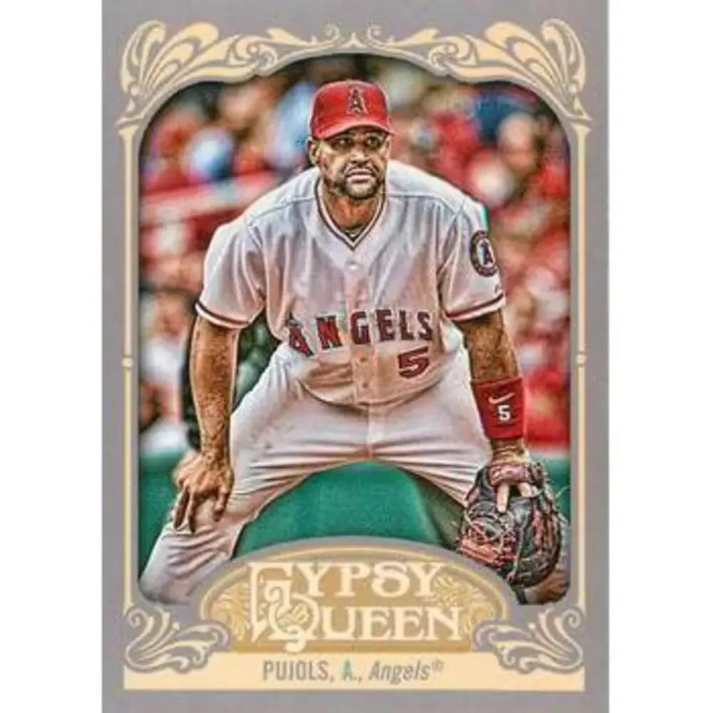 2012 Topps Gypsy Queen Albert Pujols # 180 Los Angeles Angels